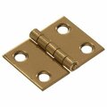 Hillman 3/4 SOLID BRASS BROAD HINGE 851189